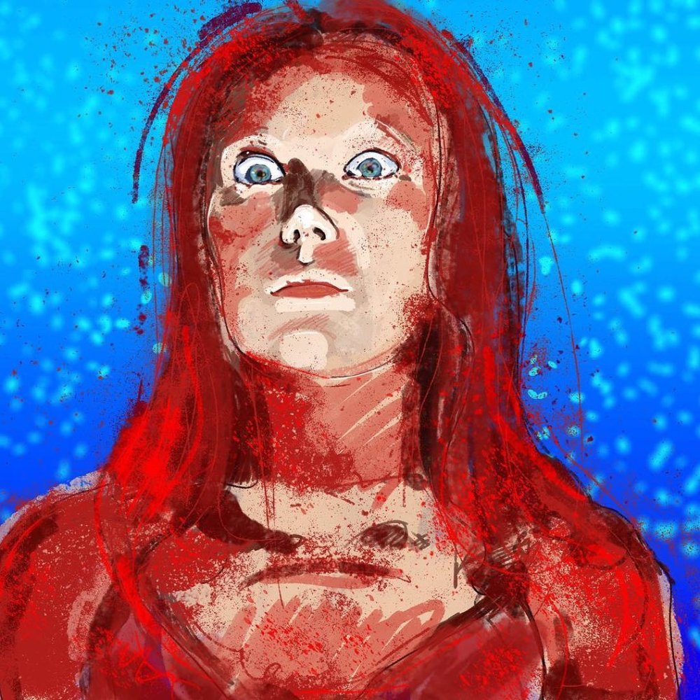 Fine Art Print Stephen King's Carrie,  Sissy Spacek  Horror Classics